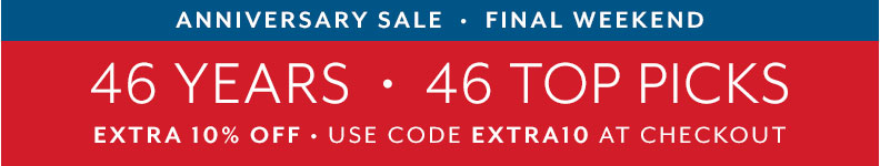 10% off with code EXTRA10 at checkout