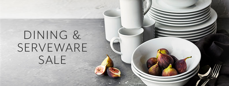 Dinins & Serveware sale.