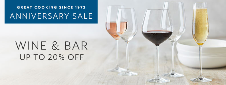 Great cooking since 1972 Anniversary Sale.Wine & Bar 20% off.