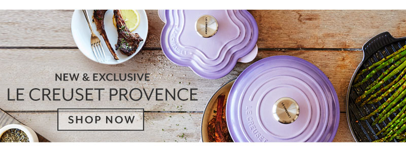 New and exclusive Le Creuset Provence. Shop now.