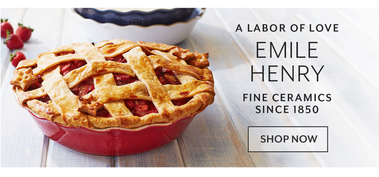 Brand spotlight Emile Henry, fine ceramics since 1850. Shop now.